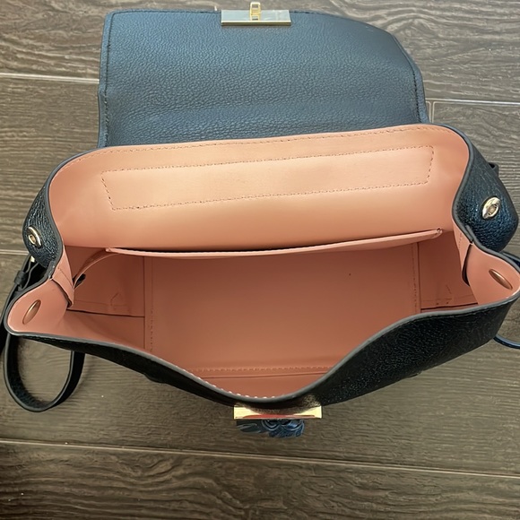 Kate Spade Hayes Suede Medium Flap Backpack - Picture 5 of 9